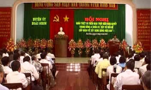 Thực hiện cải cách hành chính ở huyện Hoài Nhơn, Bình Định